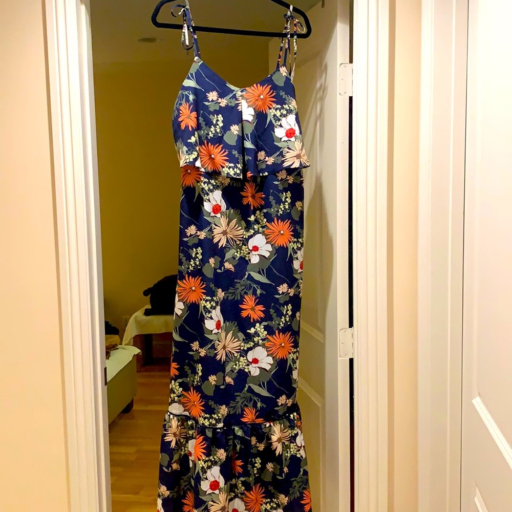 Banana Republic Floral Maxi Dress